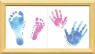 Happy Hands for Baby Footprints on Tiles and other Christening Gifts