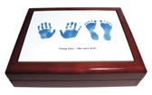 Happy Hands for Baby Footprints on Tiles and other Christening Gifts