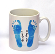 Happy Hands for Baby Footprints on Tiles and other Christening Gifts