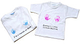 Happy Hands for Baby Footprints on Tiles and other Christening Gifts